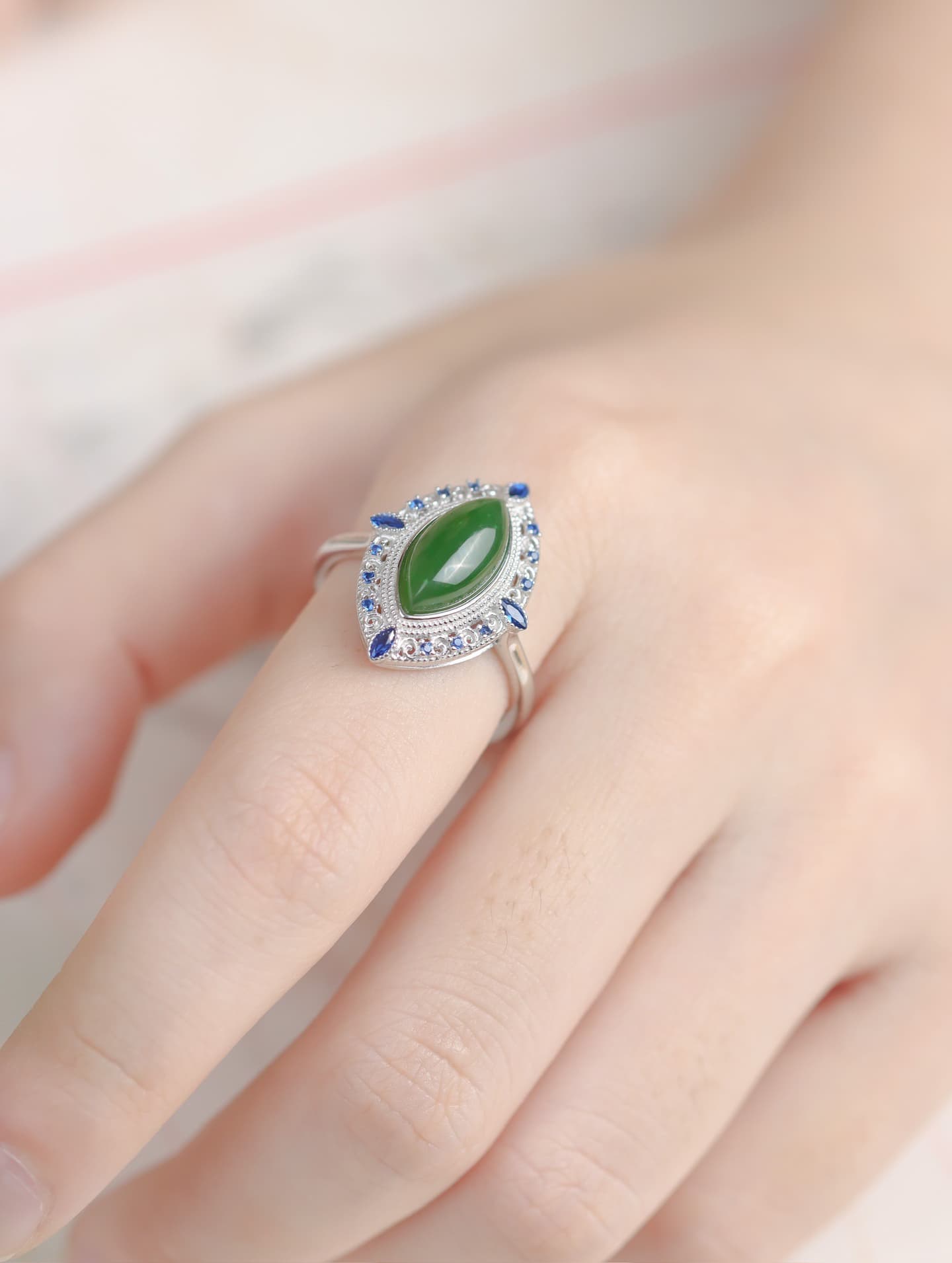 BYO 18K Gold Pavé Setting