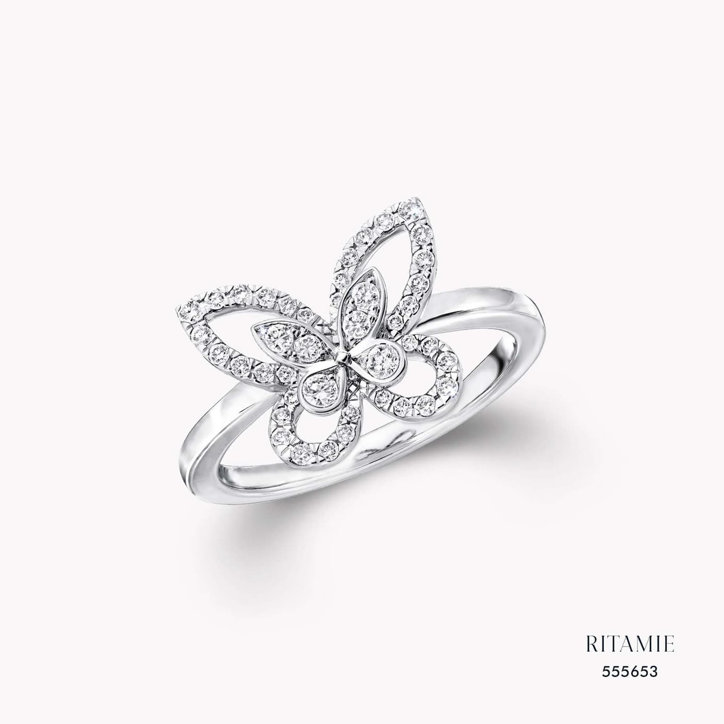 Butterfly Grace Lab-Grown Diamond Ring 555653