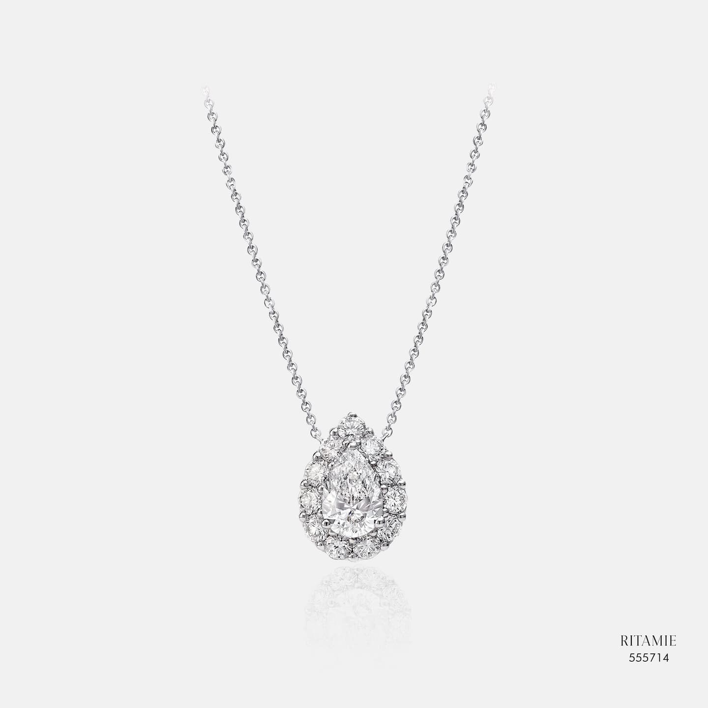 Grace Tear Lab-Grown Diamond Necklace 555714