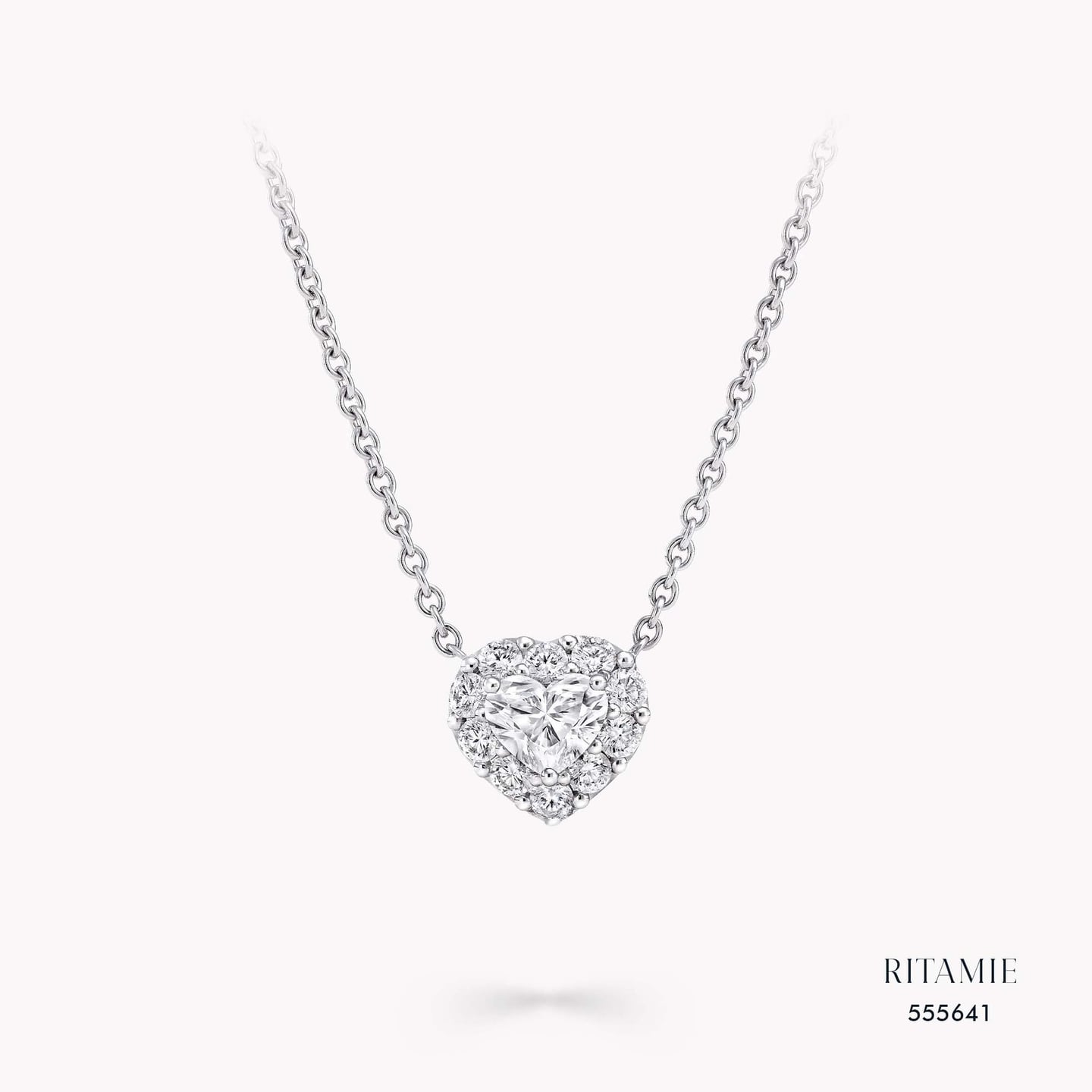 Lumi Heart Lab-Grown Diamond Necklace 555641